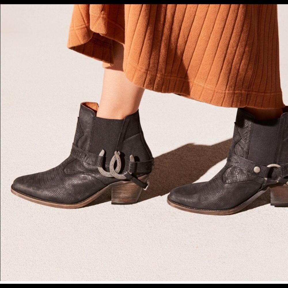 Free People Lady Luck Booties
